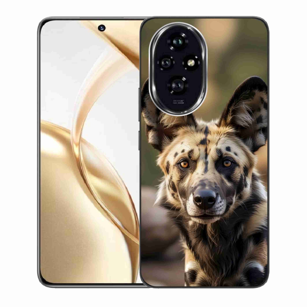 Gélový kryt mmCase na Honor 200 5G - africký divoký pes
