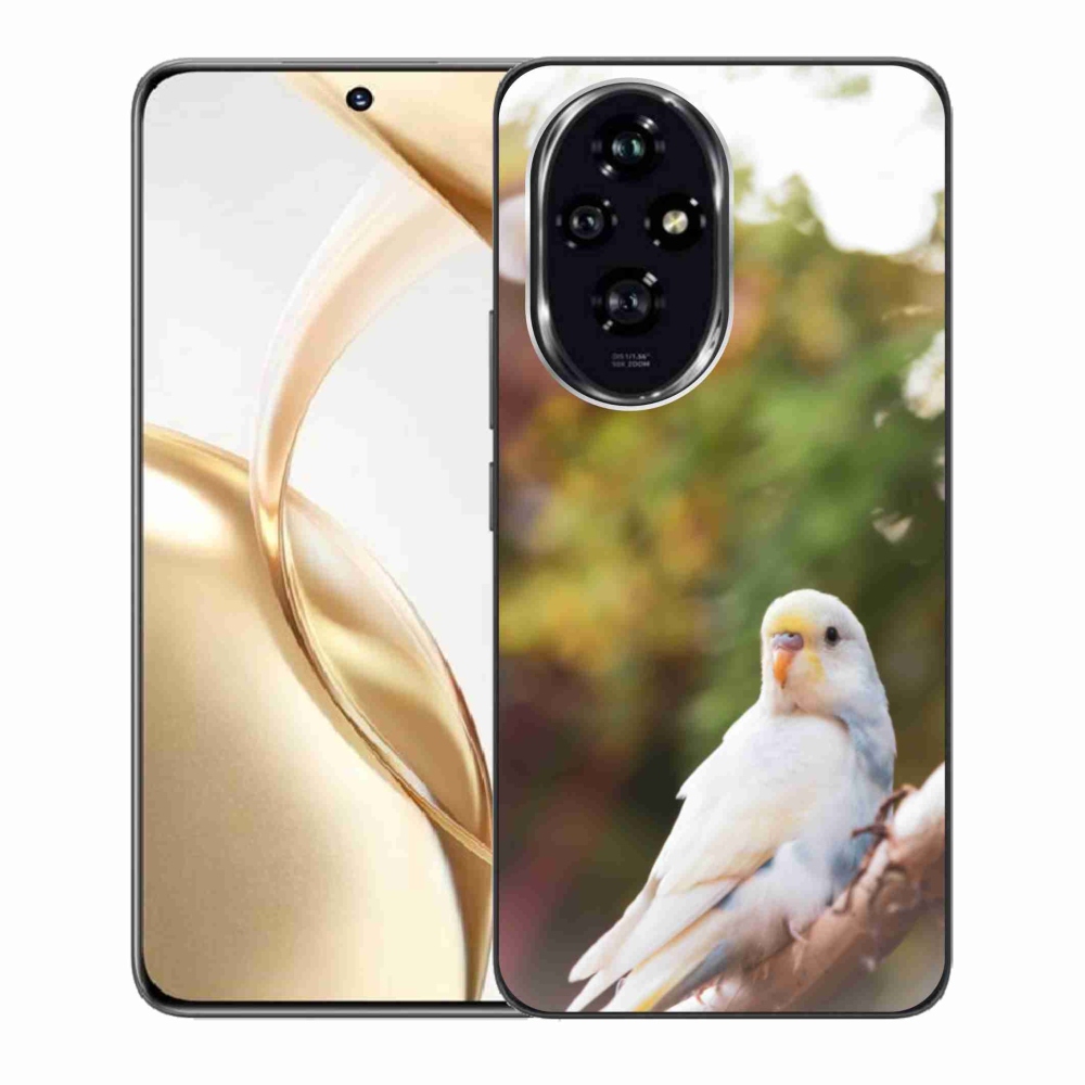 Gélový kryt mmCase na Honor 200 5G - andulka biela