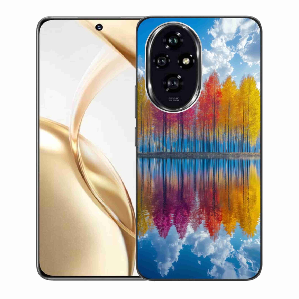 Gélový kryt mmCase na Honor 200 5G - farebné stromy