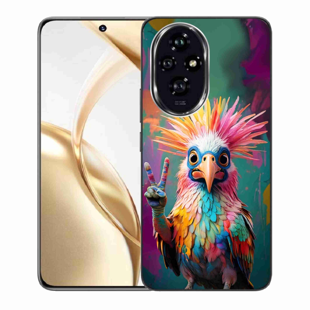 Gélový kryt mmCase na Honor 200 5G - farebný rebel