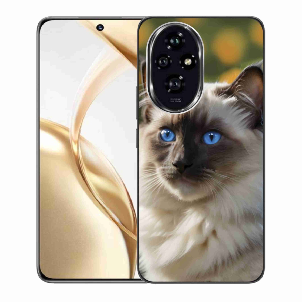 Gélový kryt mmCase na Honor 200 5G - biely ragdoll