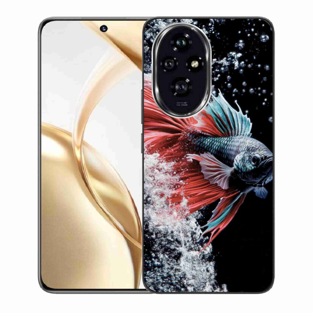 Gélový kryt mmCase na Honor 200 5G - bojovníčka pestrá