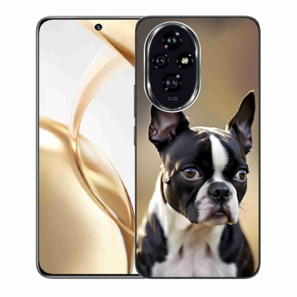 Gélový kryt mmCase na Honor 200 5G - bostonský teriér