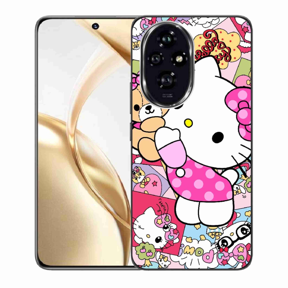 Gélový kryt mmCase na Honor 200 5G - cute kitty