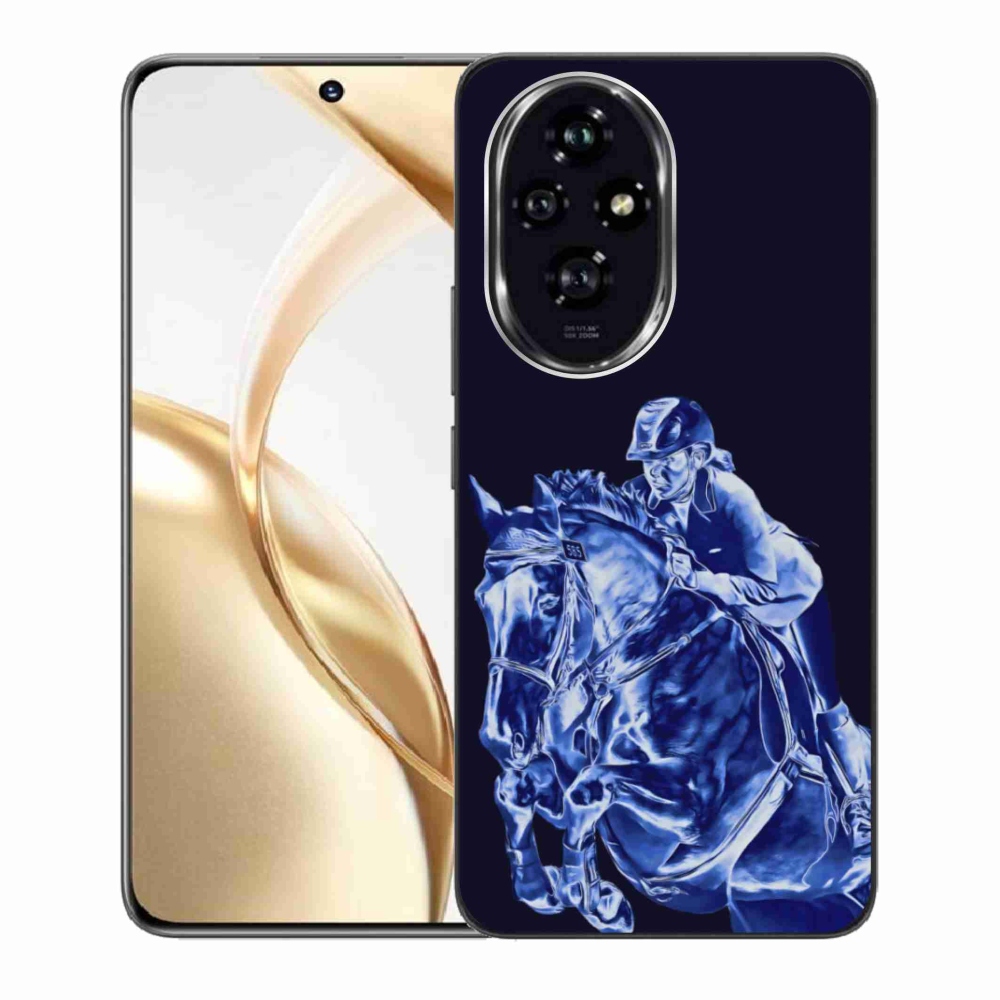 Gélový kryt mmCase na Honor 200 5G - dostihový kôň