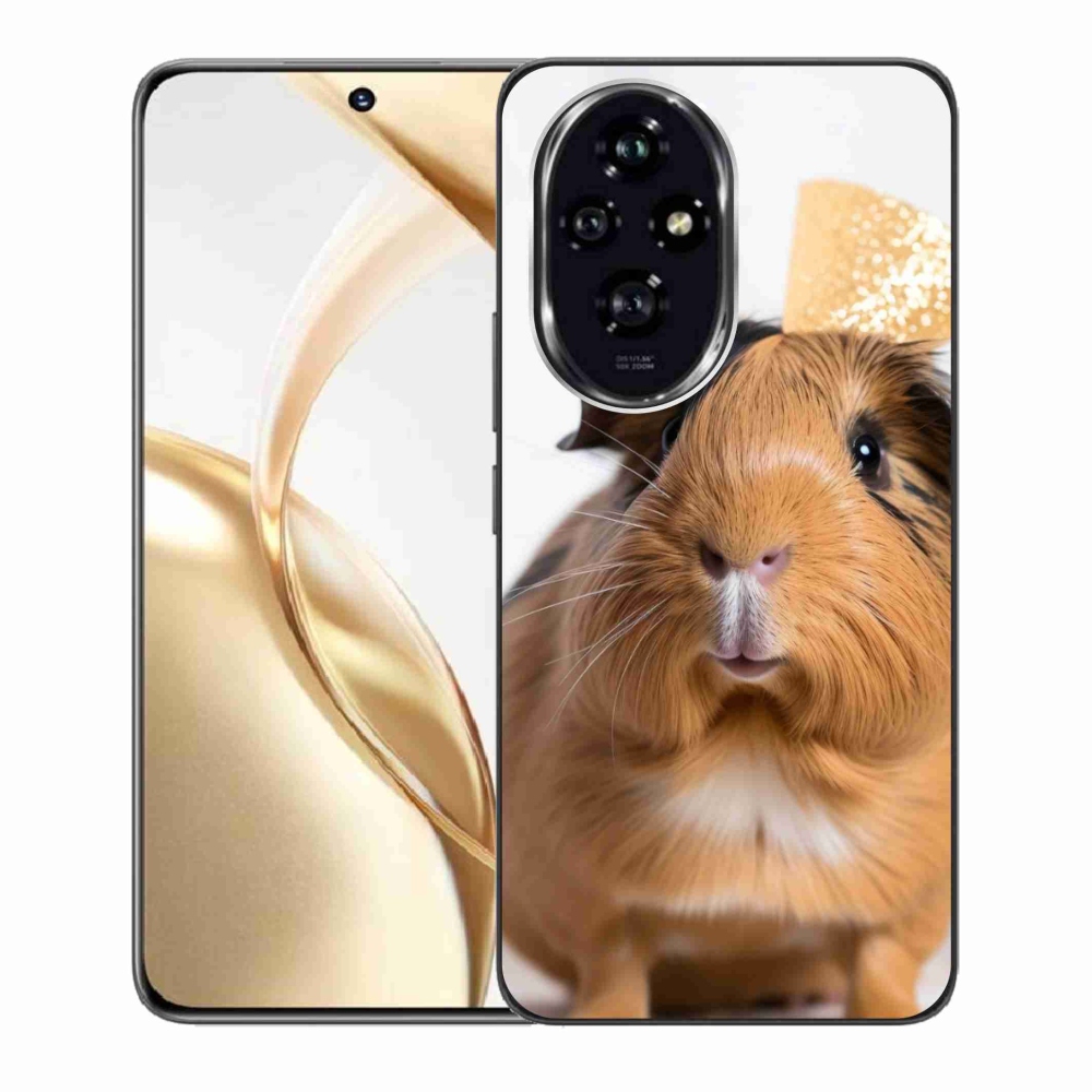 Gélový kryt mmCase na Honor 200 5G - hnedé morča