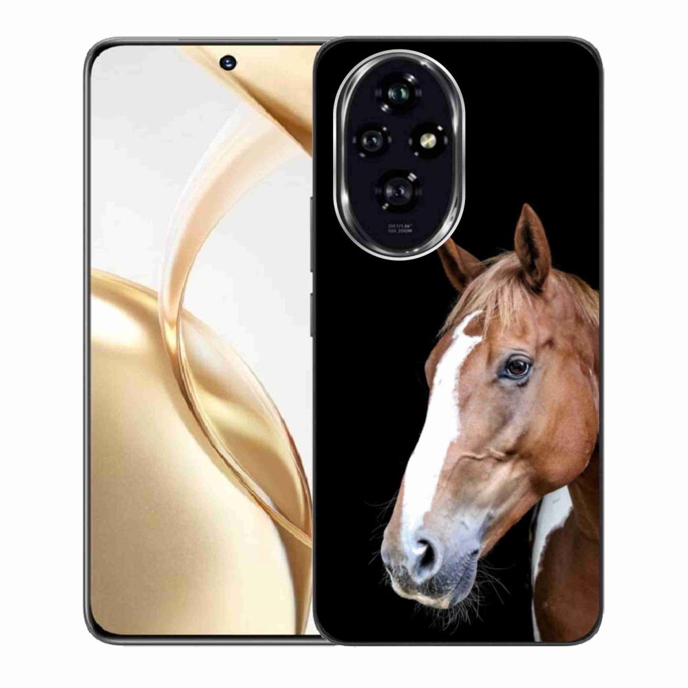 Gélový kryt mmCase na Honor 200 5G - hnedý kôň 3