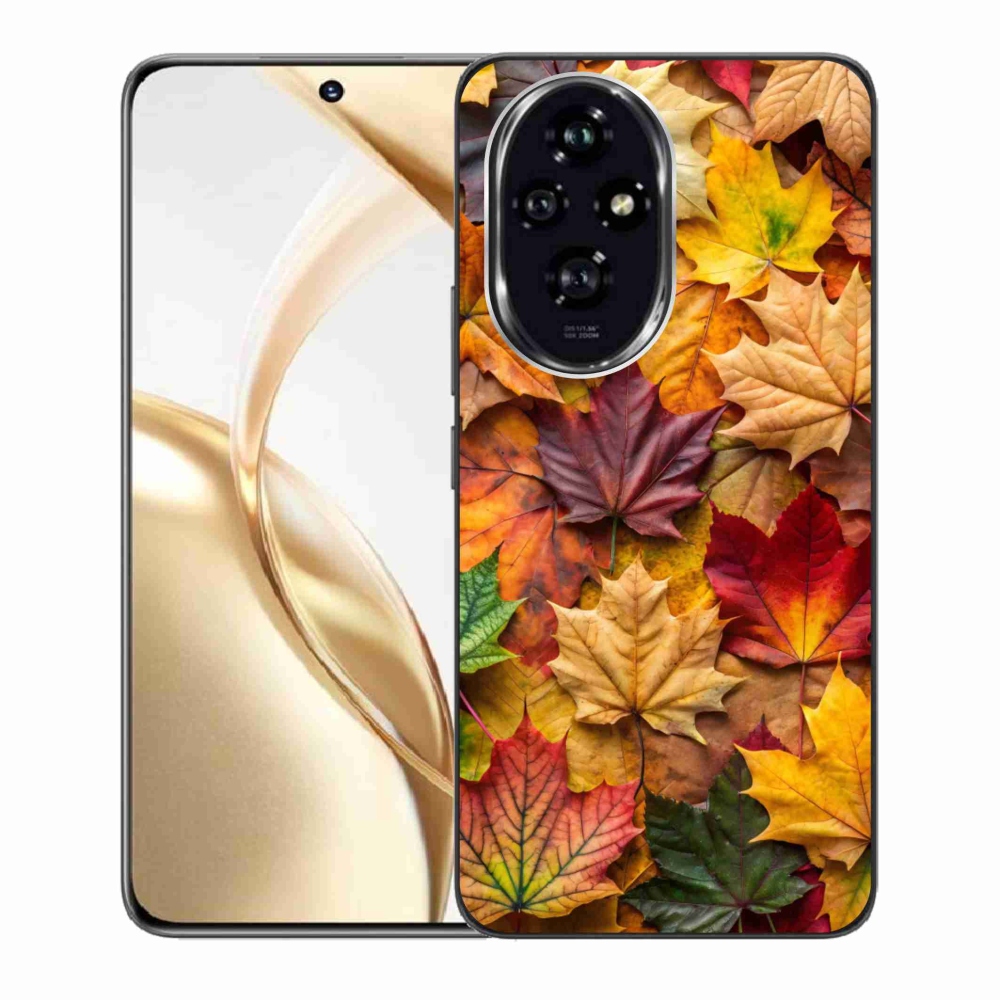 Gélový kryt mmCase na Honor 200 5G - javorové listy 2