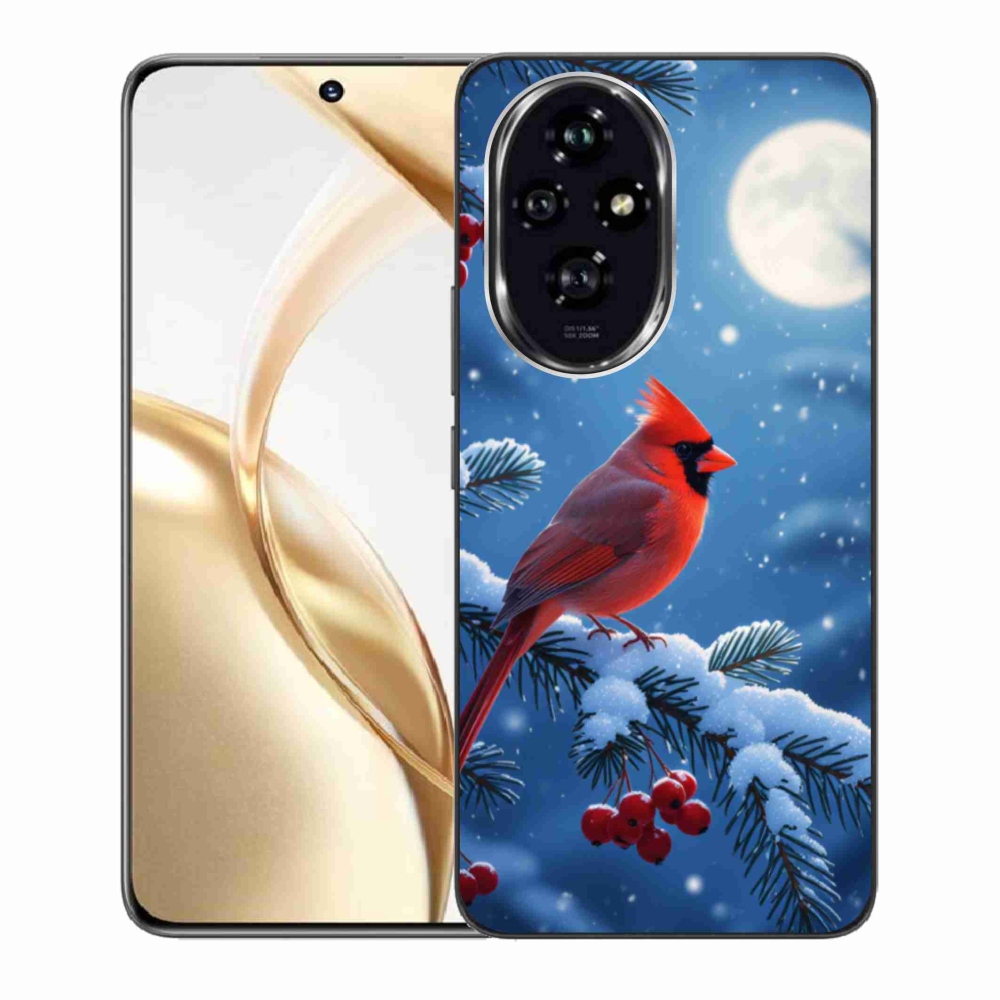 Gélový kryt mmCase na Honor 200 5G - kardinál červený