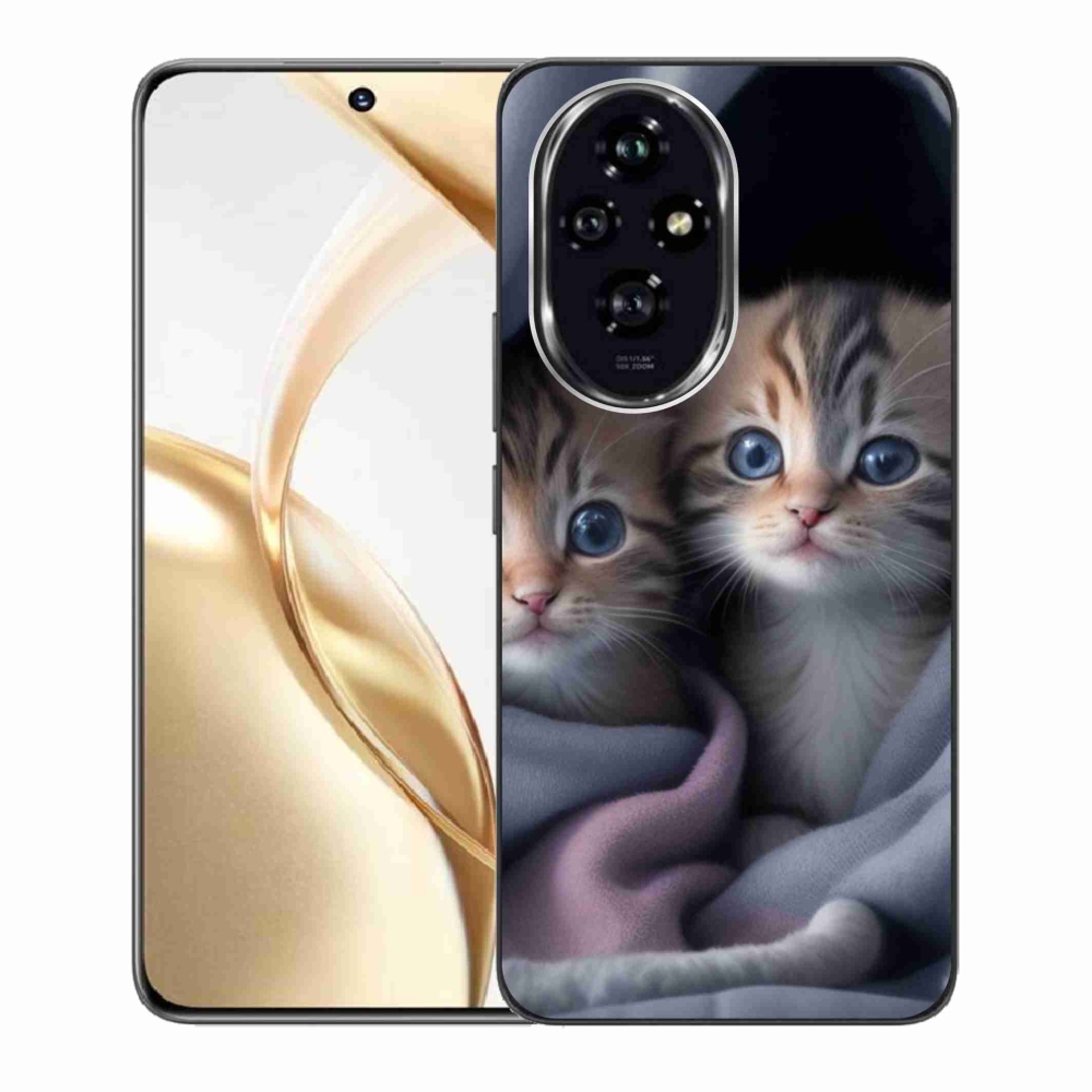 Gélový kryt mmCase na Honor 200 5G - mačacie duo 2