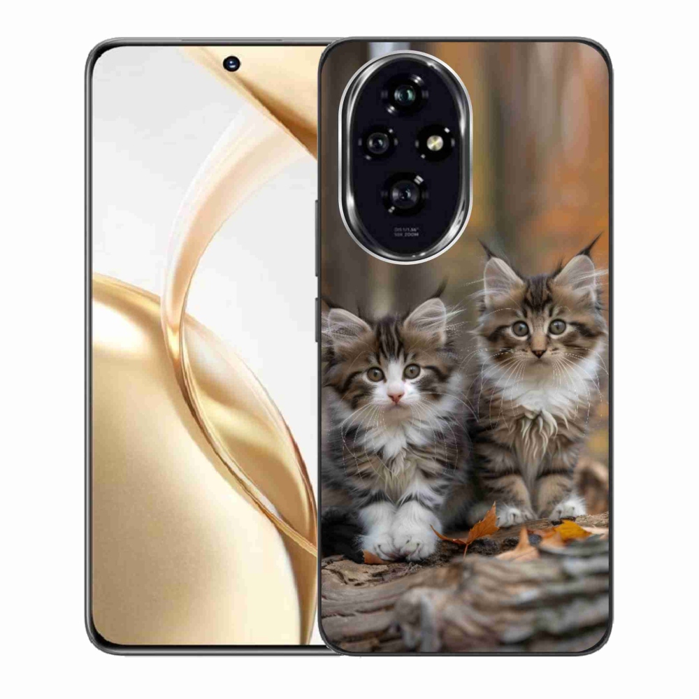 Gélový kryt mmCase na Honor 200 5G - mačacie duo 3