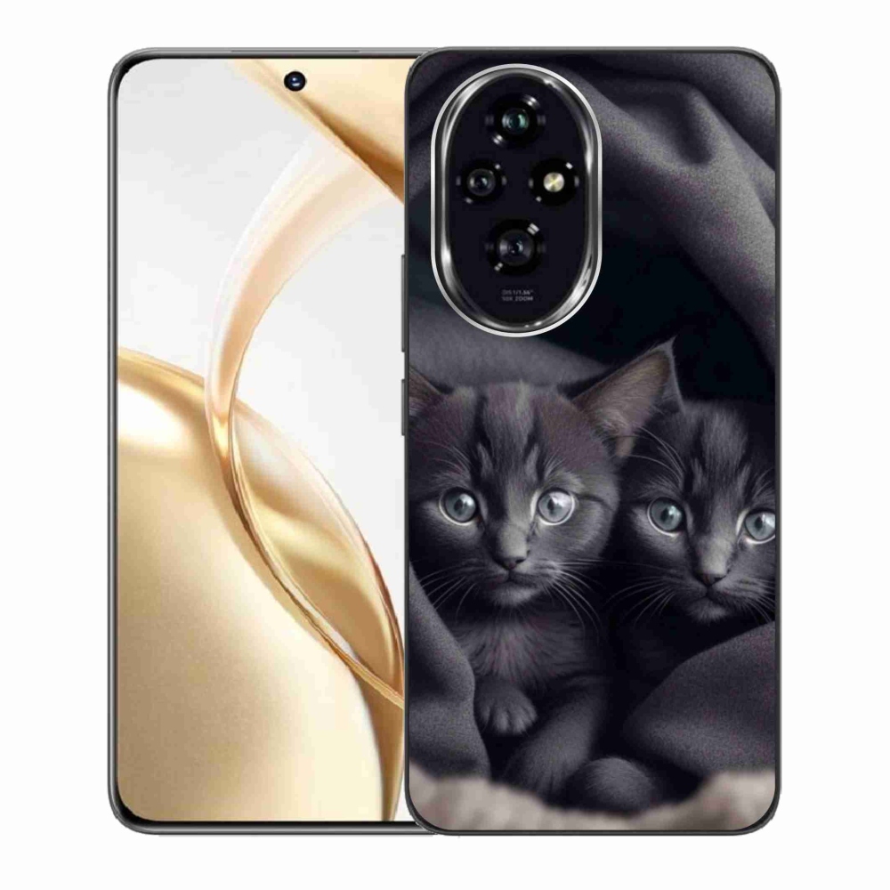Gélový kryt mmCase na Honor 200 5G - mačacie duo