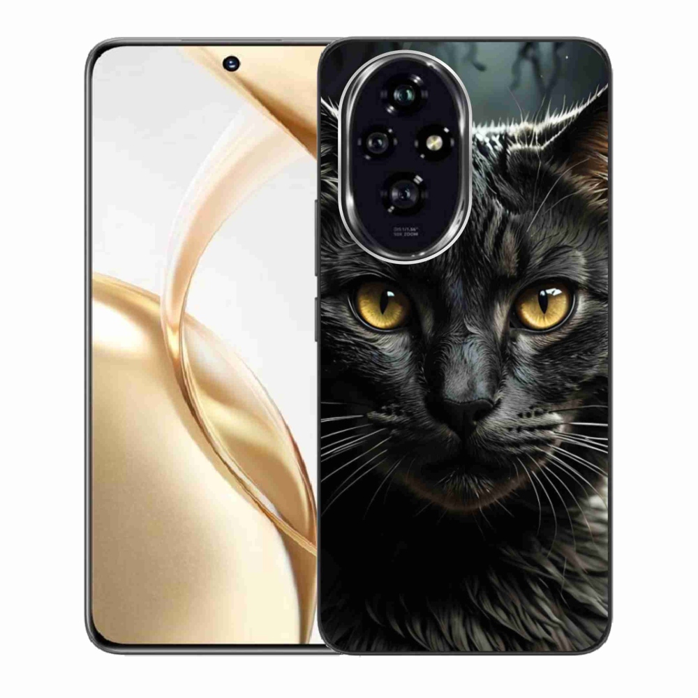 Gélový kryt mmCase na Honor 200 5G - mačacie pohľad 3