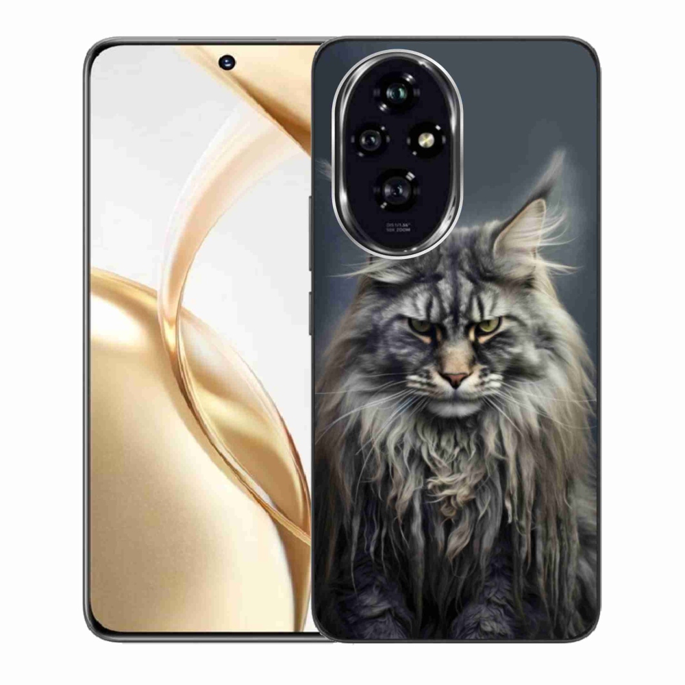Gélový kryt mmCase na Honor 200 5G - mačacie pohľad 4