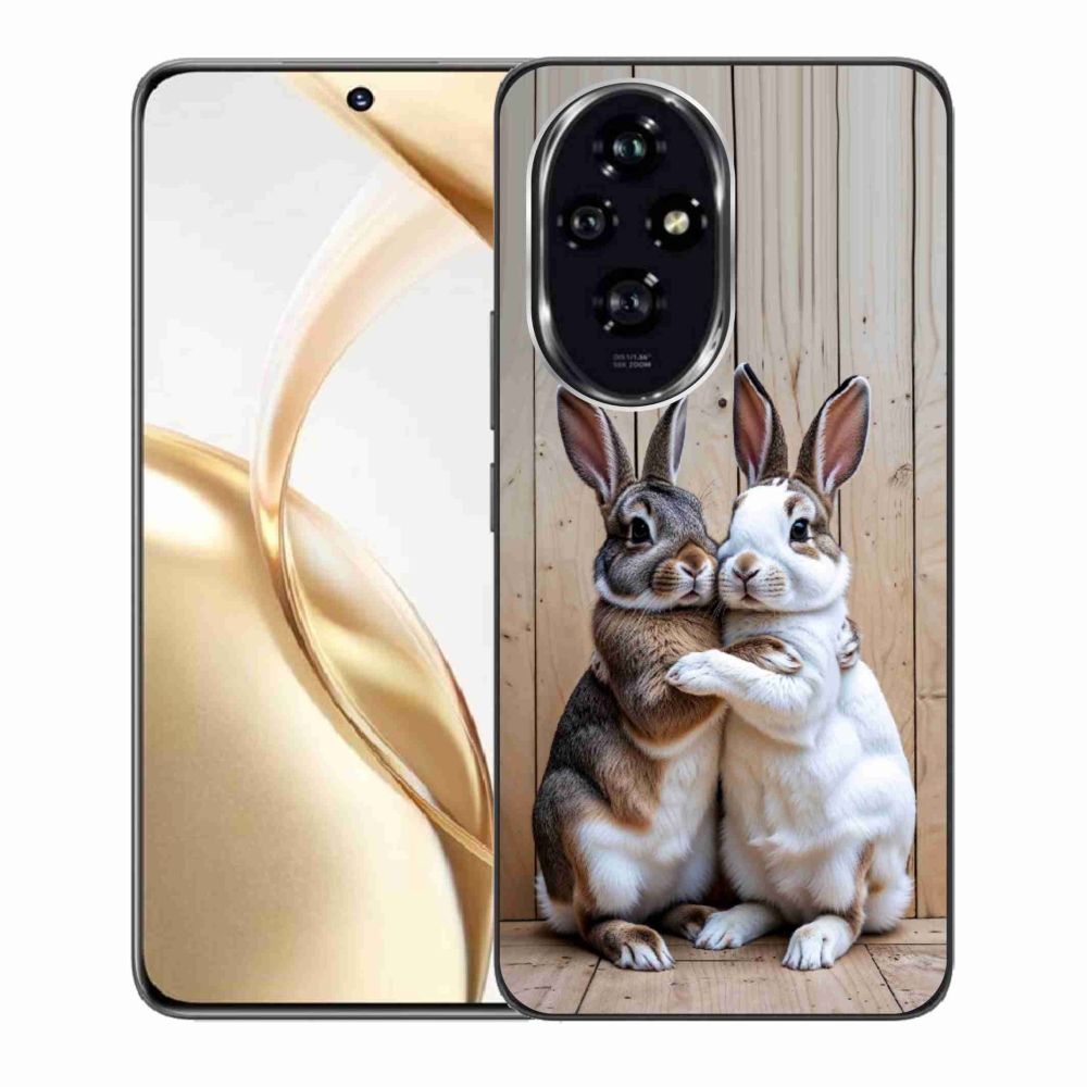 Gélový kryt mmCase na Honor 200 5G - králičie pár