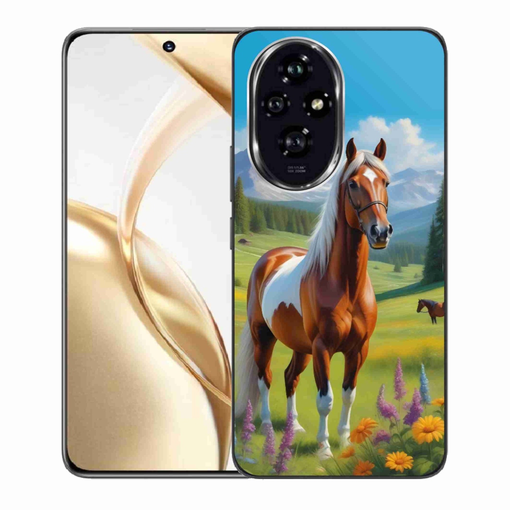 Gélový kryt mmCase na Honor 200 5G - kôň na lúke
