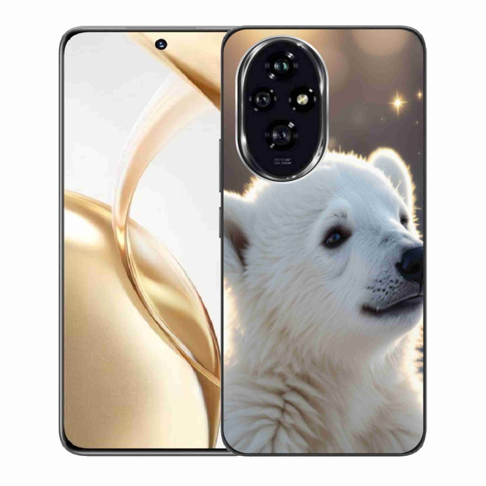 Gélový kryt mmCase na Honor 200 5G - ľadový medveď