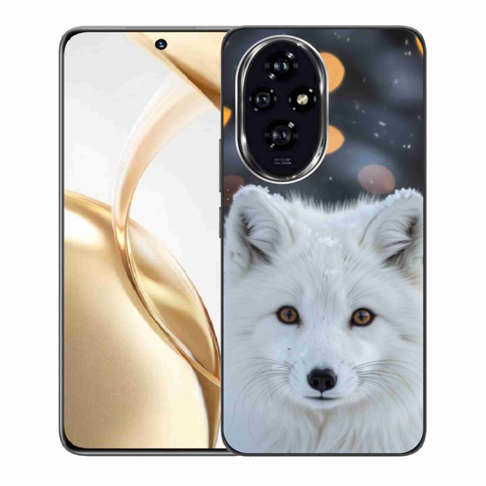 Gélový kryt mmCase na Honor 200 5G - líška polárna