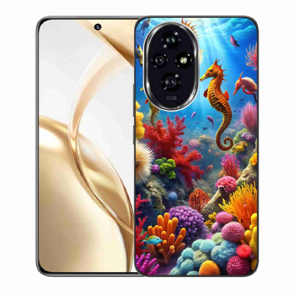 Gélový kryt mmCase na Honor 200 5G - morský svet 3