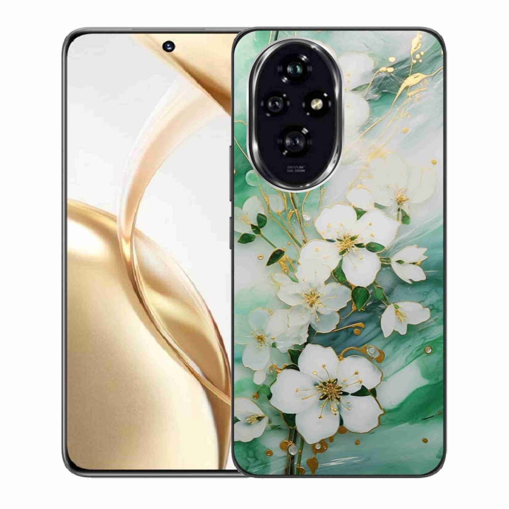 Gélový kryt mmCase na Honor 200 5G - nežné kvety