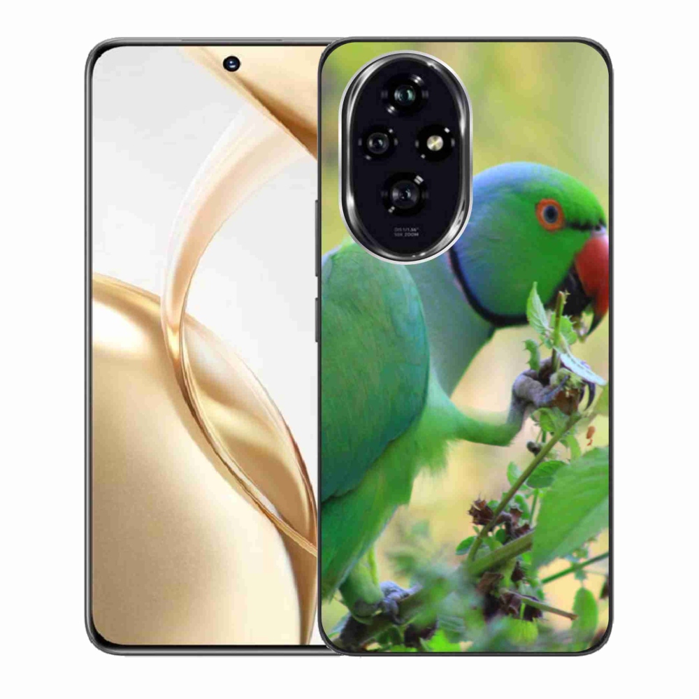 Gélový kryt mmCase na Honor 200 5G - papagáj Alexandr