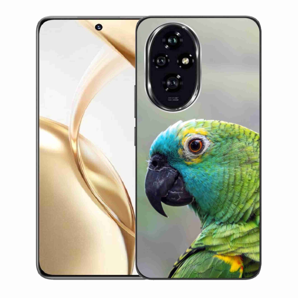 Gélový kryt mmCase na Honor 200 5G - papagáj amazoňan