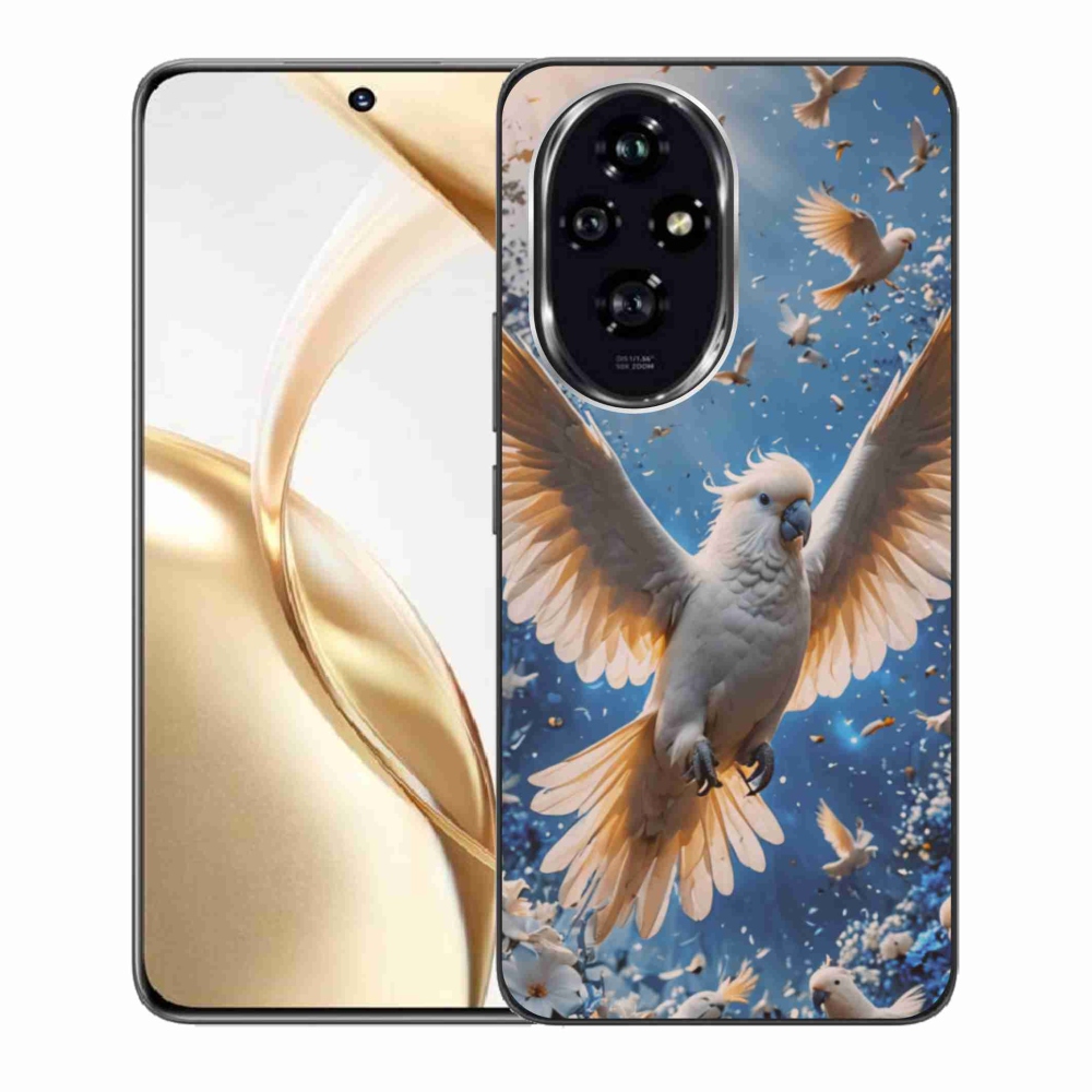 Gélový kryt mmCase na Honor 200 5G - papagáj kakadu