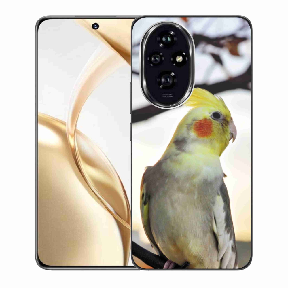 Gélový kryt mmCase na Honor 200 5G - papagáj korela