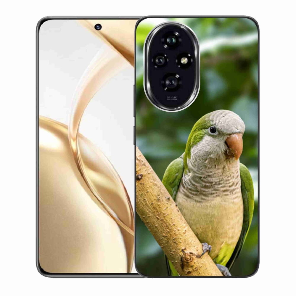 Gélový kryt mmCase na Honor 200 5G - papagáj mníšok