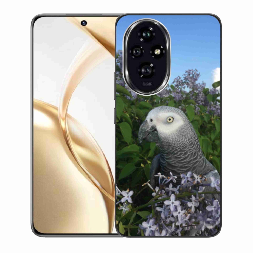 Gélový kryt mmCase na Honor 200 5G - papagáj žako