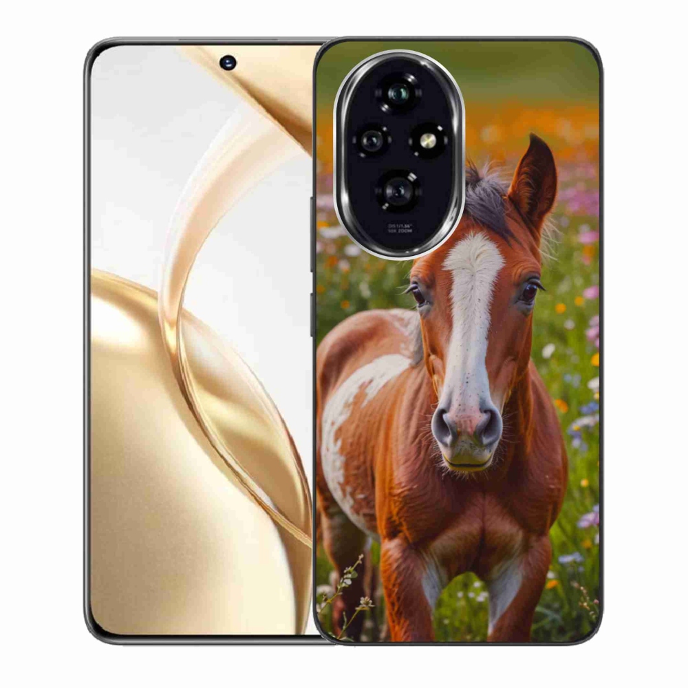 Gélový kryt mmCase na Honor 200 5G - roztomilé žriebä