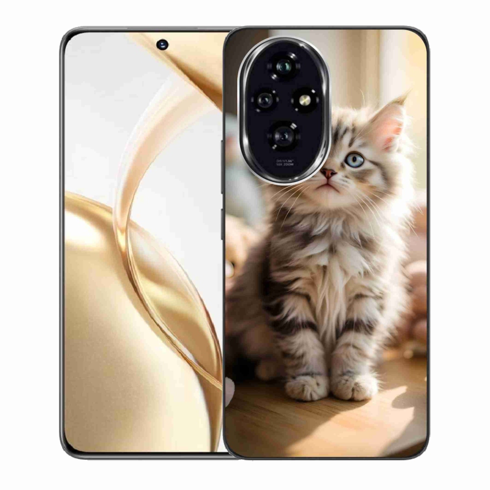 Gélový kryt mmCase na Honor 200 5G - roztomilé mačiatko 10