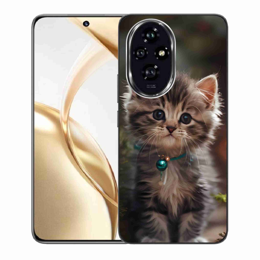 Gélový kryt mmCase na Honor 200 5G - roztomilé mačiatko 11