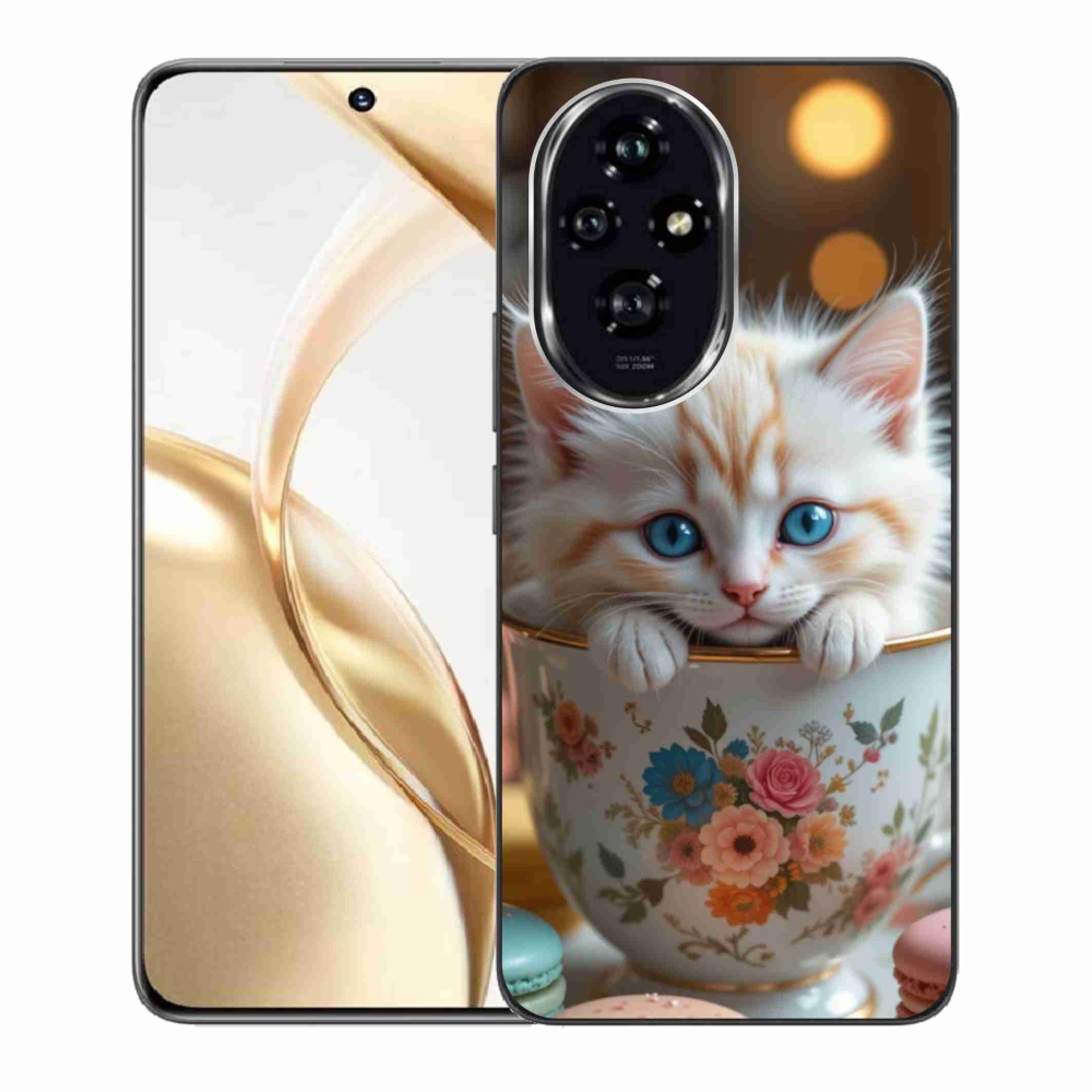 Gélový kryt mmCase na Honor 200 5G - roztomilé mačiatko 6