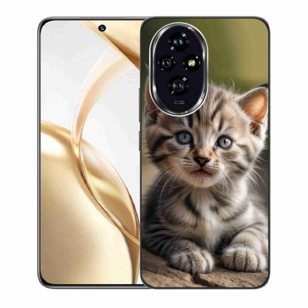 Gélový kryt mmCase na Honor 200 5G - roztomilé mačiatko 9
