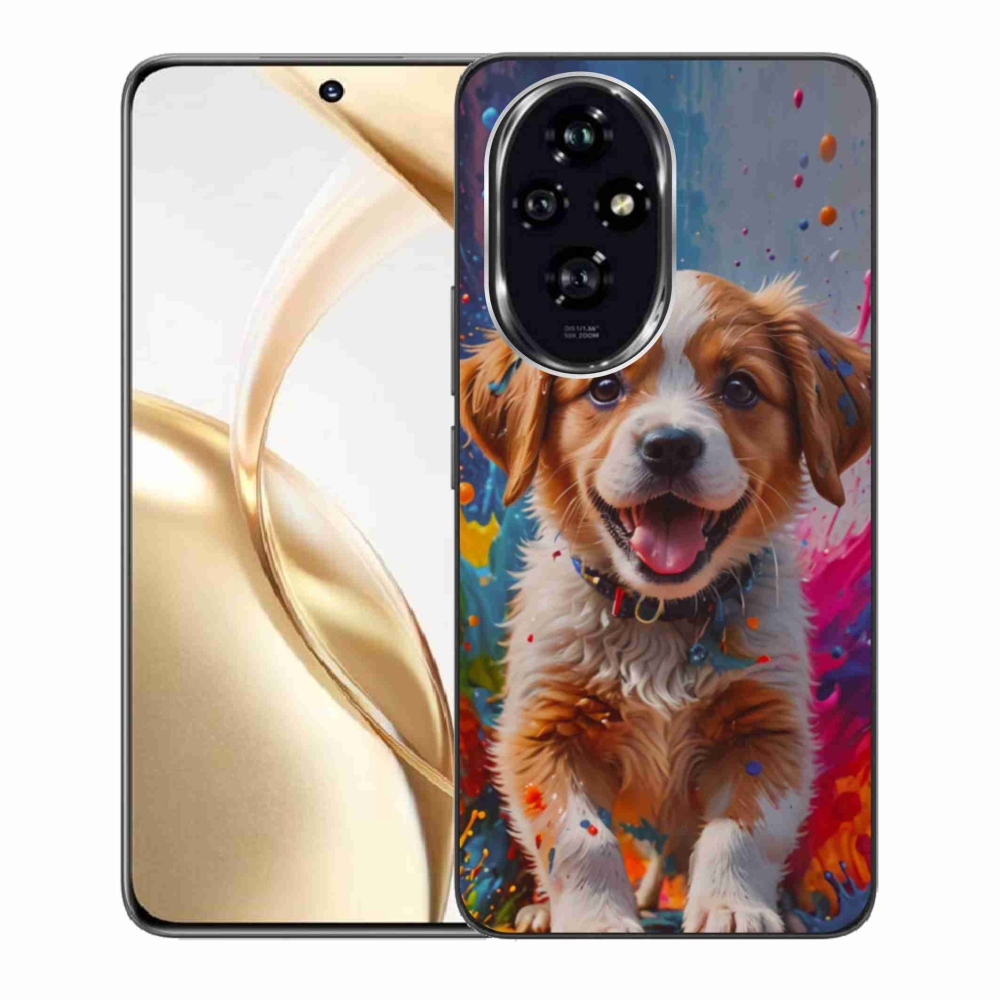 Gélový kryt mmCase na Honor 200 5G - roztomilé šteňa 3