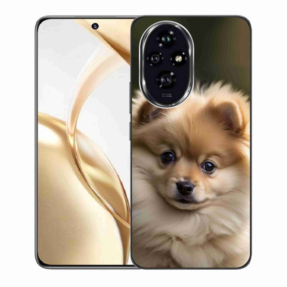 Gélový kryt mmCase na Honor 200 5G - roztomilý pomeranian 2