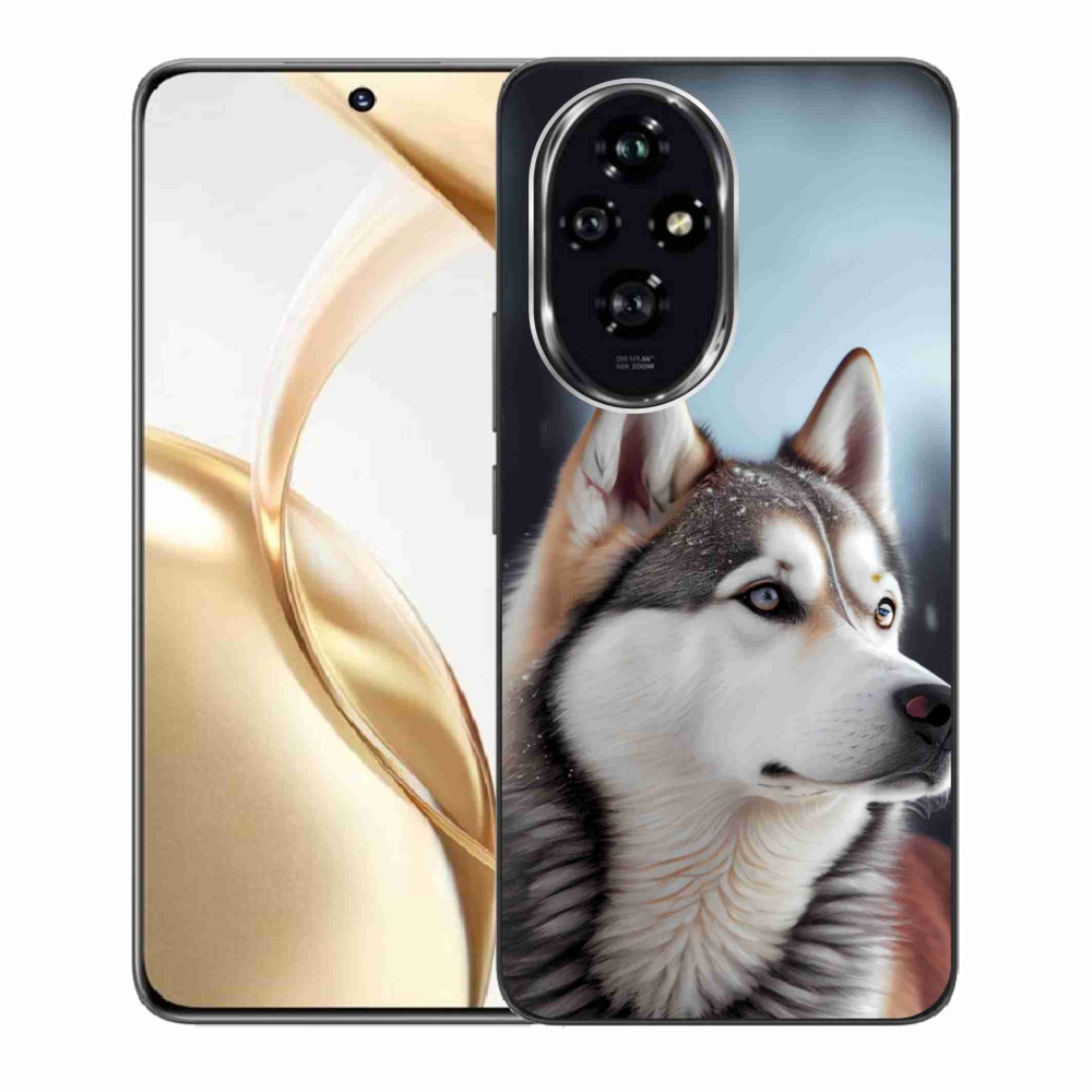 Gélový kryt mmCase na Honor 200 5G - sibírsky husky