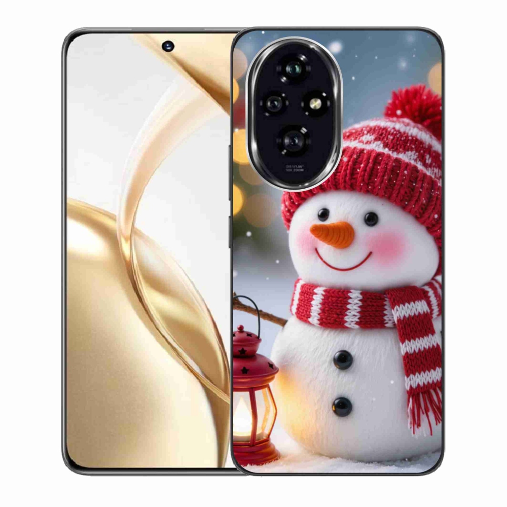 Gélový kryt mmCase na Honor 200 5G - snehuliak 2