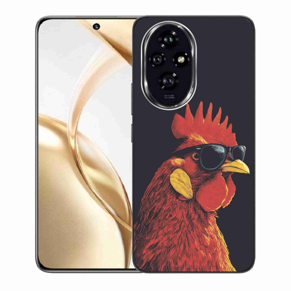 Gélový kryt mmCase na Honor 200 5G - štýlový kohút