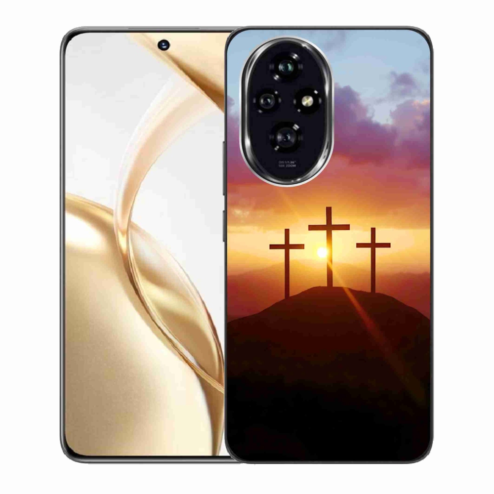 Gélový kryt mmCase na Honor 200 5G - tri kríža