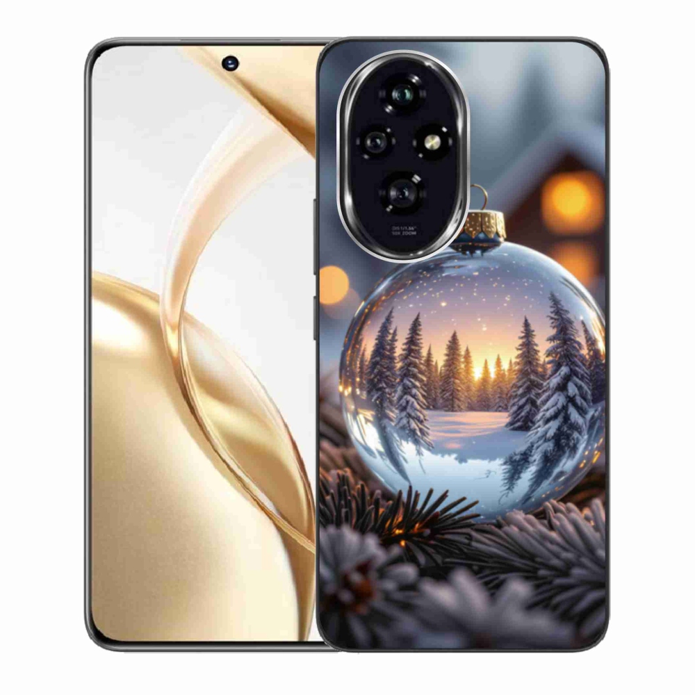 Gélový kryt mmCase na Honor 200 5G - vianočná ozdoba