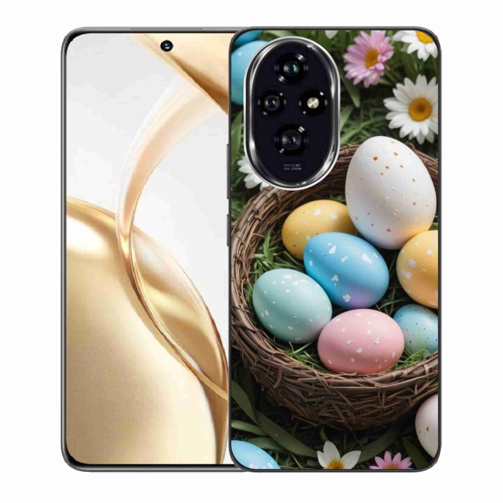 Gélový kryt mmCase na Honor 200 5G - veľkonočné vajíčka 2