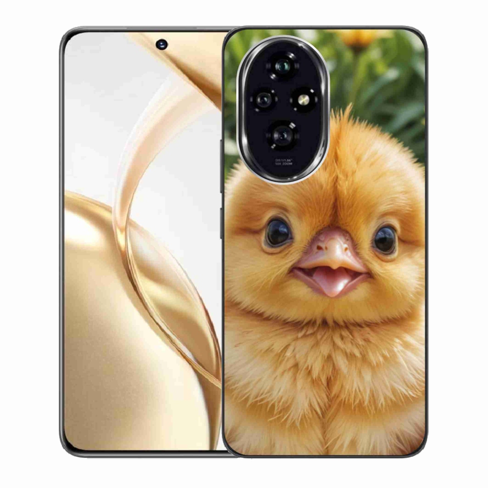 Gélový kryt mmCase na Honor 200 5G - veselé kuriatko