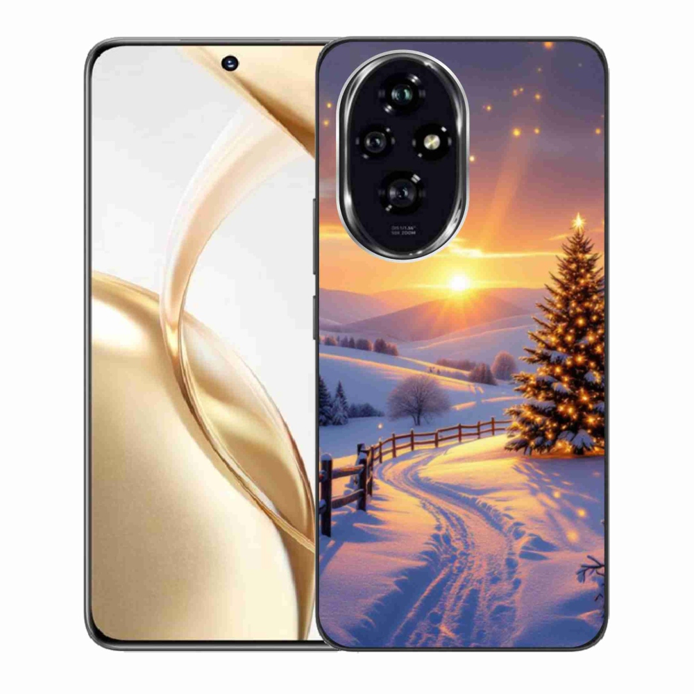 Gélový kryt mmCase na Honor 200 5G - zimná krajina