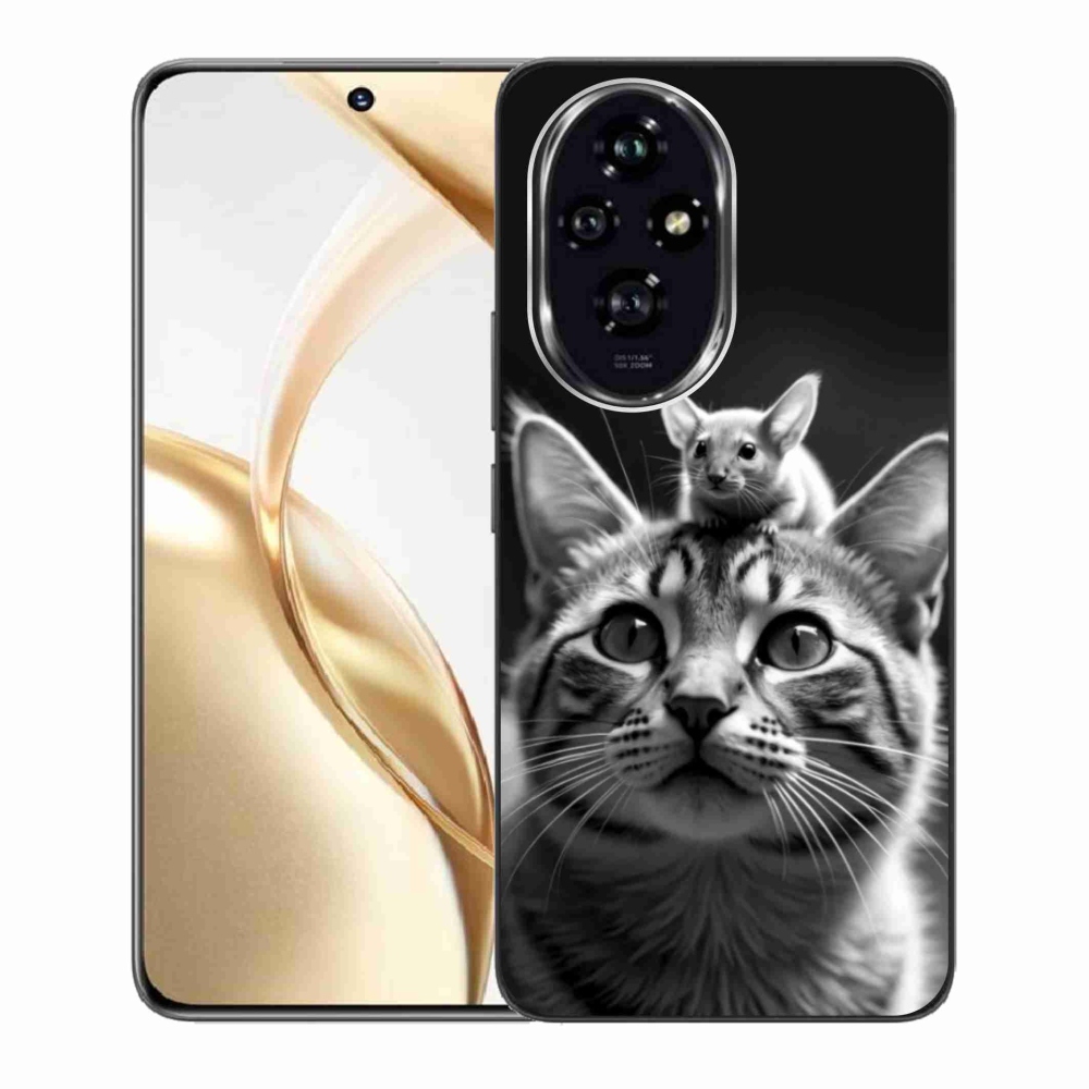 Gélový kryt mmCase na Honor 200 5G - zvieracie priateľstvo 2