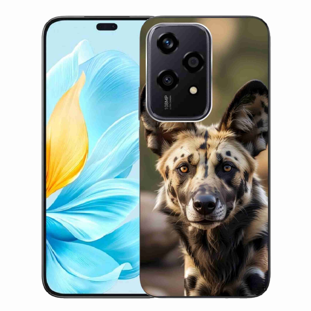 Gélový kryt mmCase na Honor 200 Lite 5G - africký divoký pes