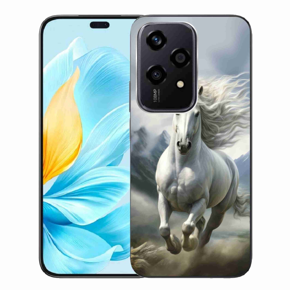 Gélový kryt mmCase na Honor 200 Lite 5G - bežiaci biely kôň 3