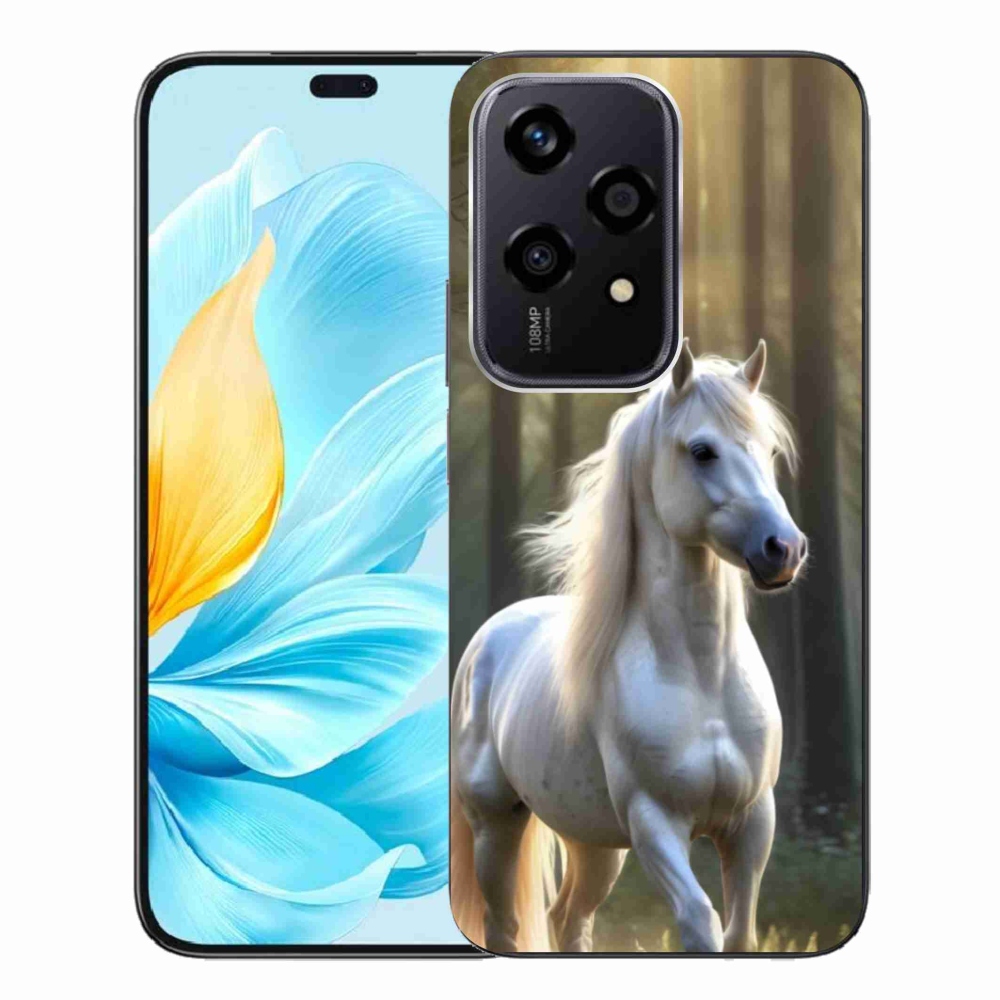 Gélový kryt mmCase na Honor 200 Lite 5G - biely kôň 3