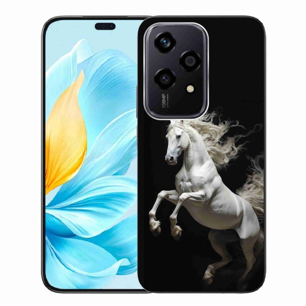 Gélový kryt mmCase na Honor 200 Lite 5G - biely kôň 4